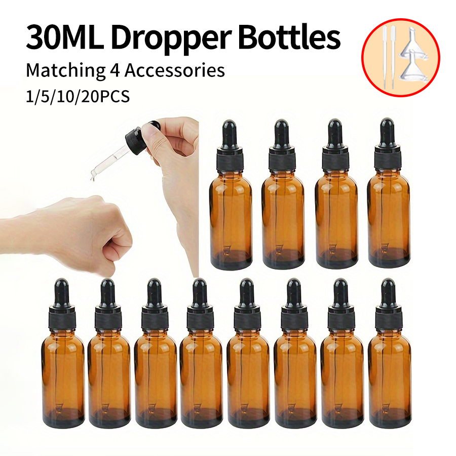 Perfume Fragrance Book - 5/10/20pcs + 4 acessórios frasco conta-gotas