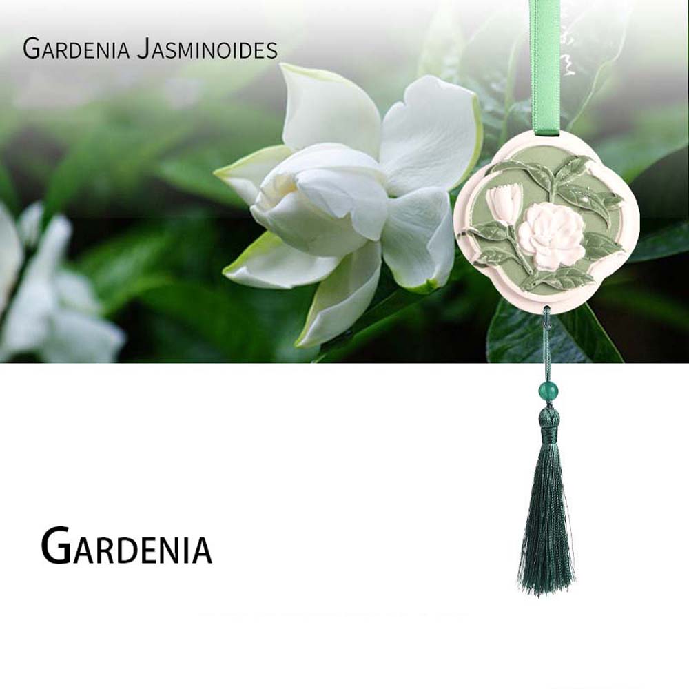 Perfume Gardenia Fragrance - Pingente de fragrância de carro Osmanthus