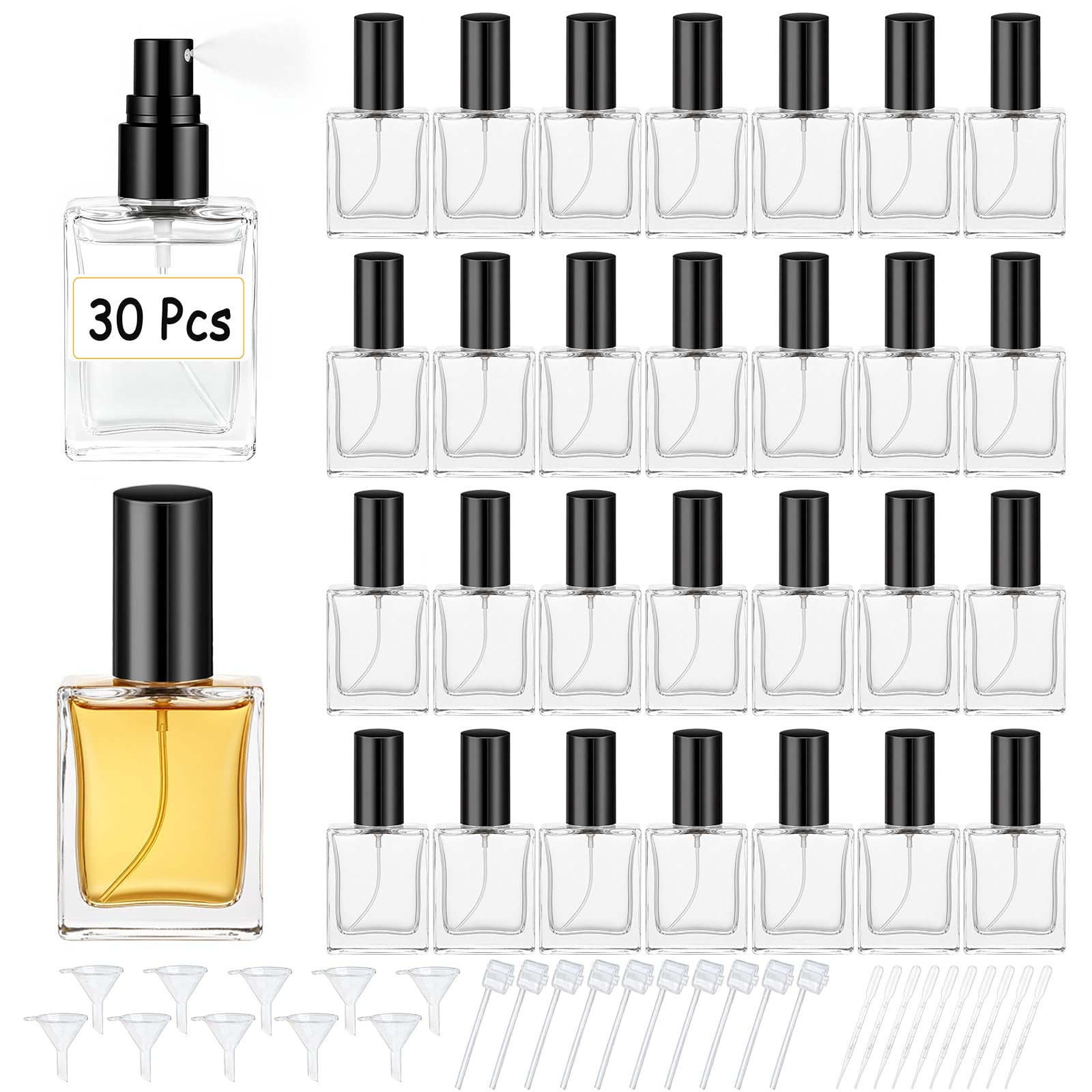 Frascos de perfume de vidro tr - Perfume Fragrance Book avaliação e preço
