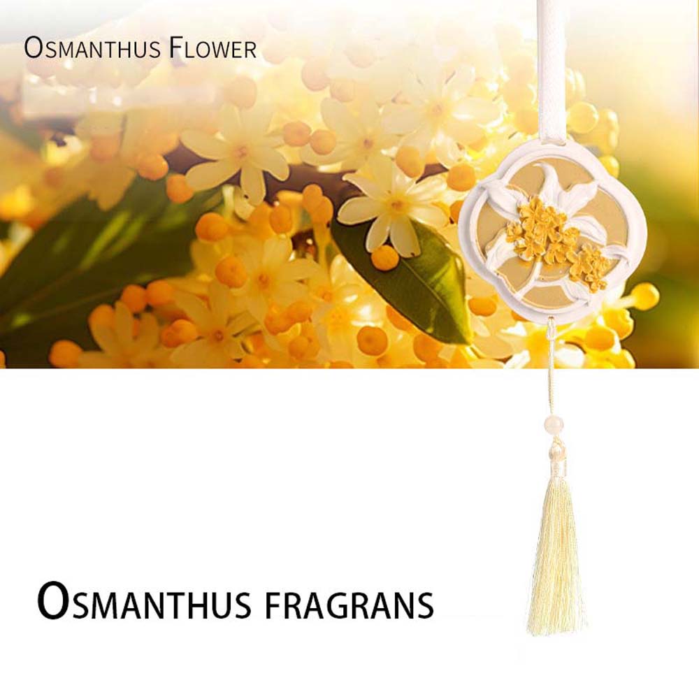 Pingente de fragrância de carr - Perfume Gardenia Fragrance avaliação e preço