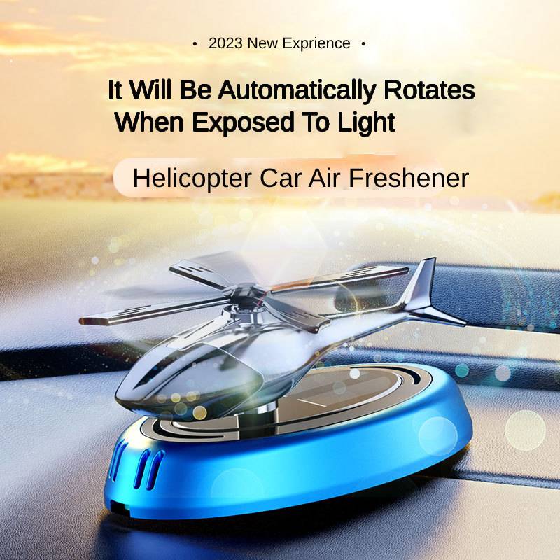 Solar Rotating Helicopter Difu - Perfume Gardenia Fragrance avaliação e preço
