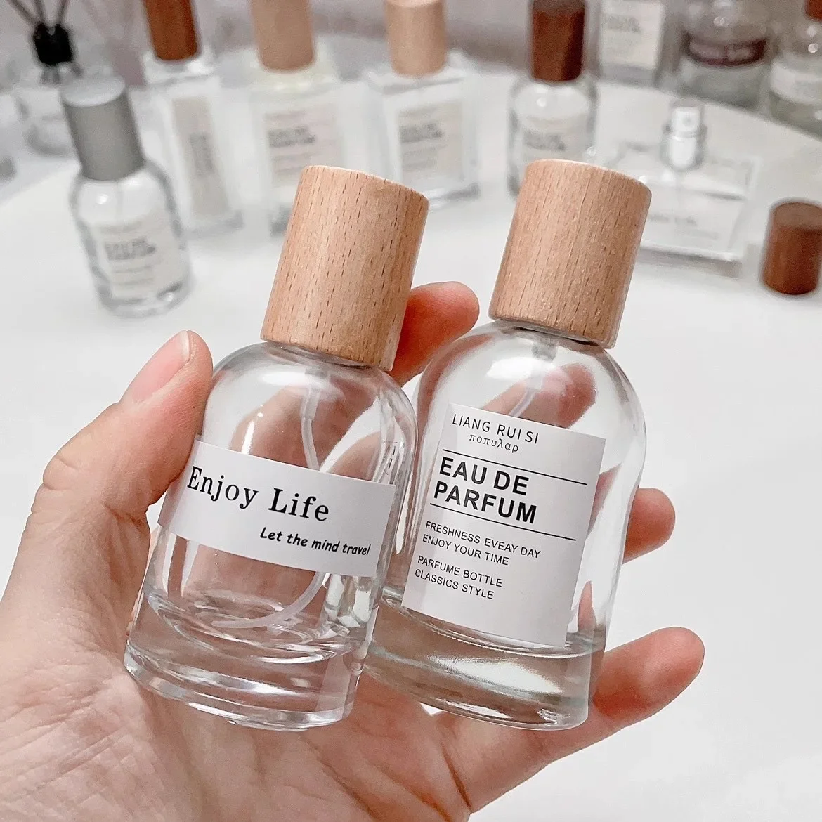 Frasco de Perfume de Vidro 30/ - Perfume Fragrance Story avaliação e preço