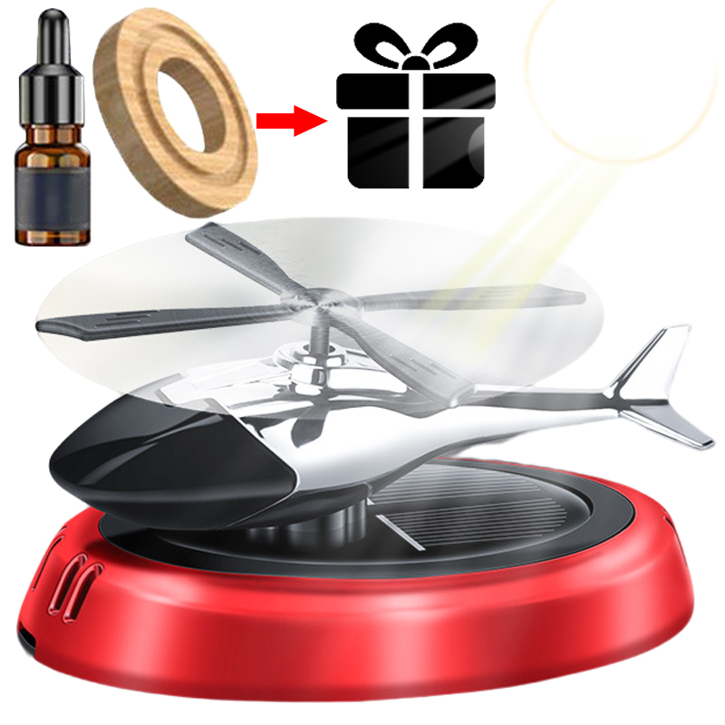 Helicóptero Solar Rotating Car - Perfume Gardenia Fragrance avaliação e preço
